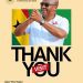 President Mahama says Thank You