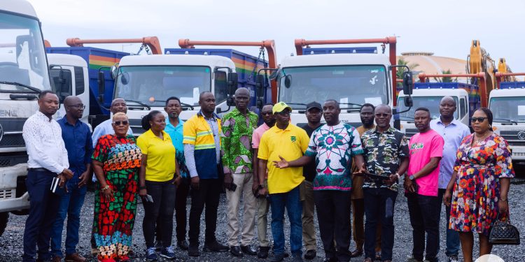 Zoomlion Skip Equipment to Transform Waste Management in Kumasi: KMA Environmental Sub - C’ttee 1 IMG 20250605 WA0091