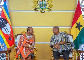 His Majesty King Mswati III Calls for Boost in Intra-African Trade During Ghana Visit