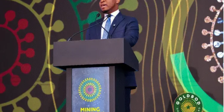 Official Address By The CEO Of The Ghana Gold Board (GOLDBOD) At The Mining In Motion Summit 1 Sammy Gyamfi Goldbod