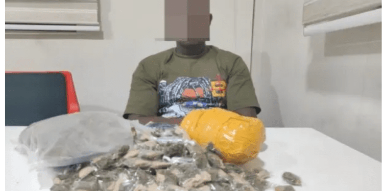 NACOC arrests alleged drug kingpin at Kuntunse gym 1 weee