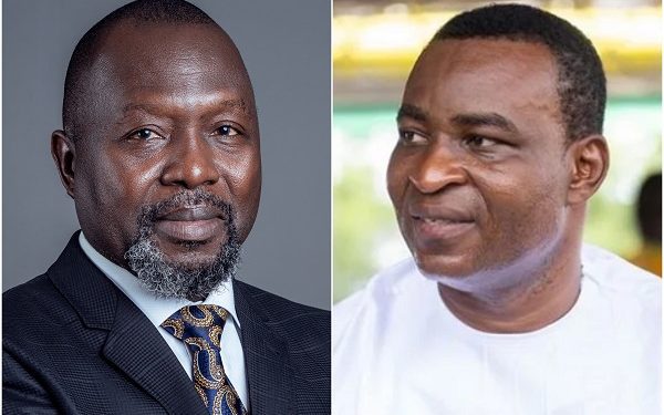 Attorney General Dr Dr Dominic Akuritinga Ayine (L) says Chairman Wontumi will be charged soon