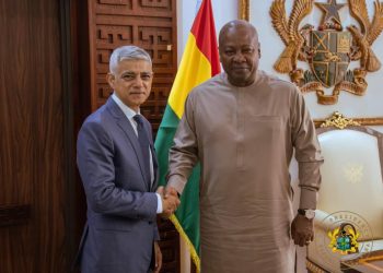 President Mahama, London Mayor Sadiq Khan Pledge Stronger Ghana–UK Ties During Strategic Meeting