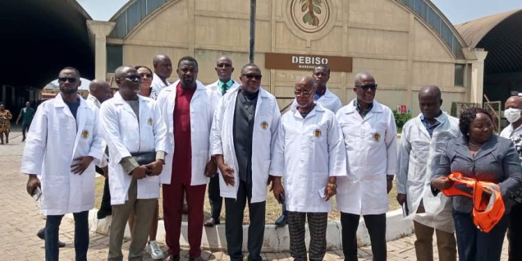 Ofosu Ampofo Leads COCOBOD Board to Tema