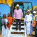 President Mahama Breaks Ground for Phase II of Blekusu Sea Protection Project