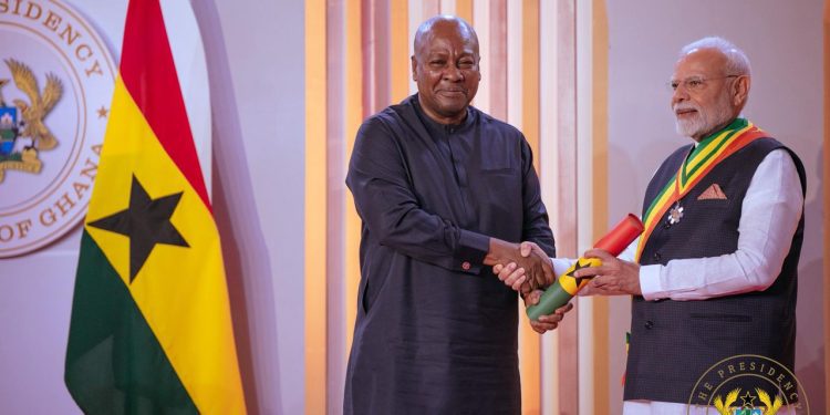 President Mahama Confers Ghana