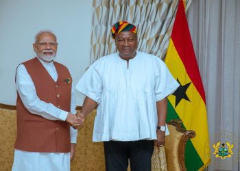 Prime Minister Modi Arrives in Ghana