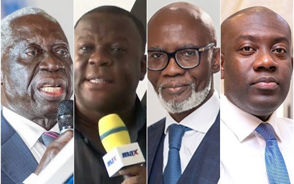 Some of the people implicated in Prof Frimpong-Boateng's galamsey report