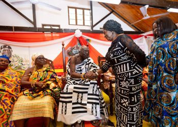 Vice President Opoku-Agyemang Visits Oguaa-manhene, Calls for Unity and Partnership ahead of PANAFEST 2025