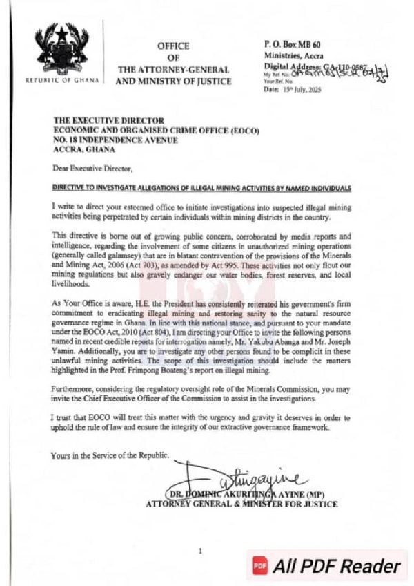 Attorney General directs EOCO to probe Professor Frimpong-Boateng's report 2 image 15