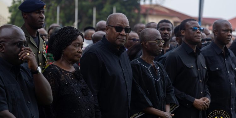 Ghana mourn