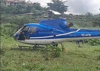 Volta River Aviation helicopter
