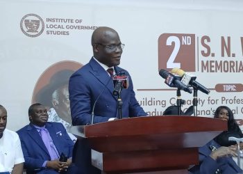 Prof. Kwamena Ahwoi Calls for Stronger Professionalism and Ethics in Ghana’s Local Government Service