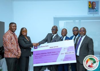 First Atlantic Bank Donates to Ghana Medical Trust Fund to Boost Healthcare Delivery