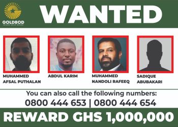 GOLDBOD uncovers gold smuggling syndicate; commences prosecution of arrested suspects, while announcing bounty on suspects at large