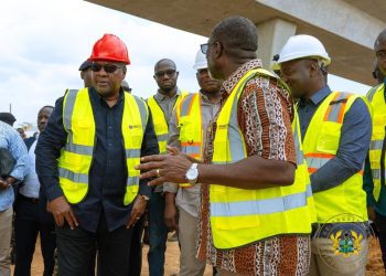 Mahama Inspects Pokuase-Nsawam Road, Warns Contractors on Quality and Traffic Flow