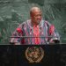 Mahama at UNGA 80: Africa Must Exercise Sovereignty Over Its Natural Resources