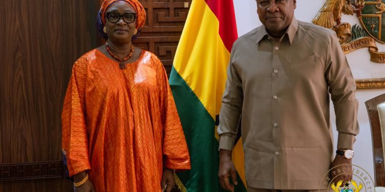President Mahama receives special message from the Senegalese president. 1 MAHAMA 222