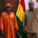 President Mahama receives special message from the Senegalese president. 9 President Mahama receives special message from the Senegalese president.