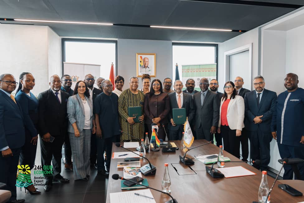MOU Signed with Arab Bank for Economic Development in Africa to Strengthen 24-Hour Economy Programme 3 MOU3