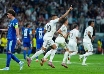 Real Madrid maintains perfect record vs. Marseille with Mbappé brace