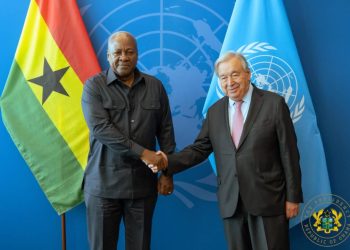 President Mahama Meets UN Secretary-General Guterres on Sidelines of UNGA 80