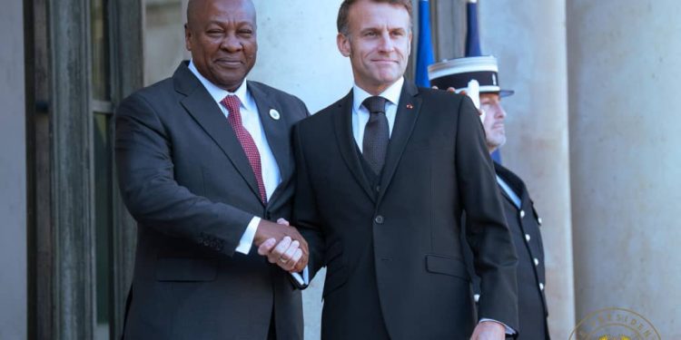 Mahama and Macron strengthen Ghana-France ties at Paris Peace Forum 1 JM1 4