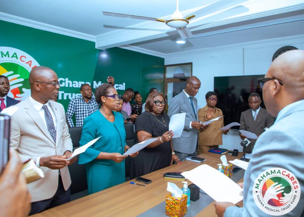 Health Minister inaugurates Ghana Medical Trust Fund Board of Trustees 2 MC1