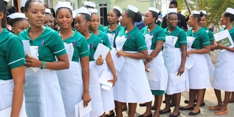 Nurses in Ghana