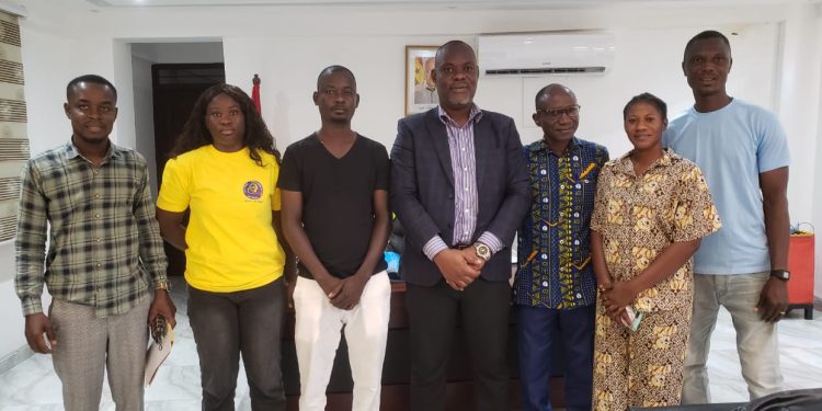 Young Progressive Network Pays Courtesy Call on Weija-Gbawe MCE 1 PAB 2