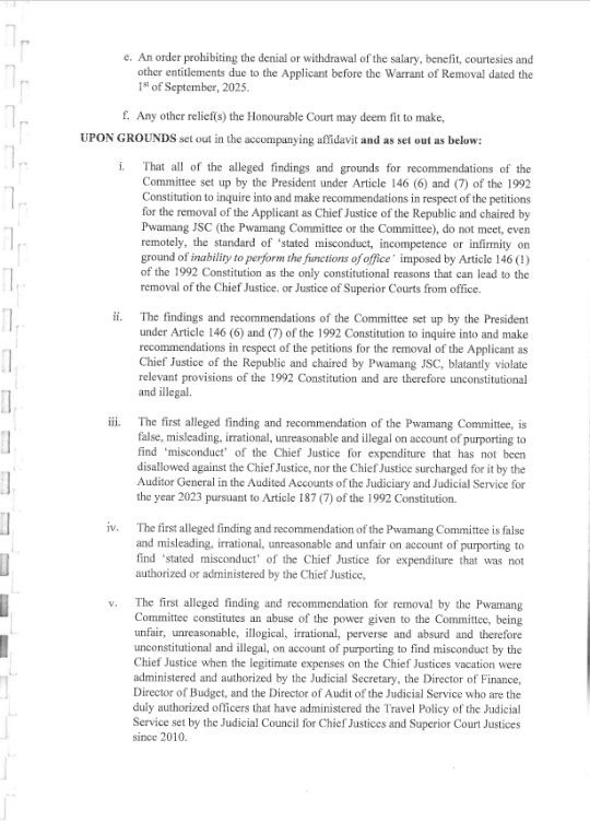 Torkornoo sues to block Baffoe-Bonnie’s vetting as Chief Justice, demands withheld salary and benefits 3 image 9