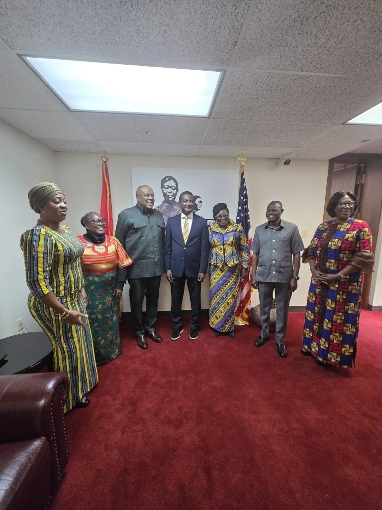 Ambassador Smith Hosts Ghana’s Parliamentary Standing Committee on Ways and Means in Washington D.C. 3 AM3