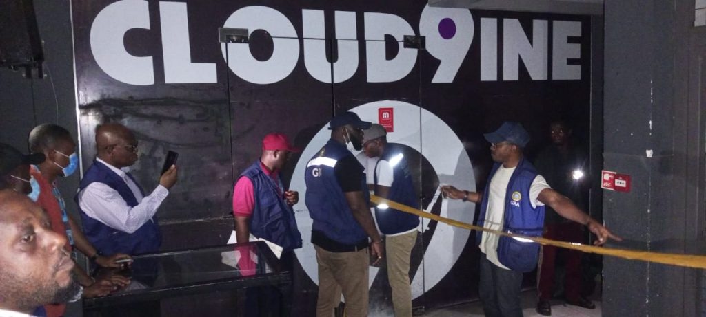 Night Economy under watch: GRA shuts down Cloud9ine, threatens more closures 2 C9 1