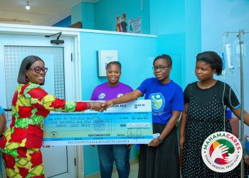 Ghana Medical Trust Fund(MahamaCares) Delivers Urgent Aid To 2-Year Old Cancer Patient 