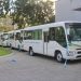 Foreign Affairs Minister commissions fleet of buses to ease staff transportation