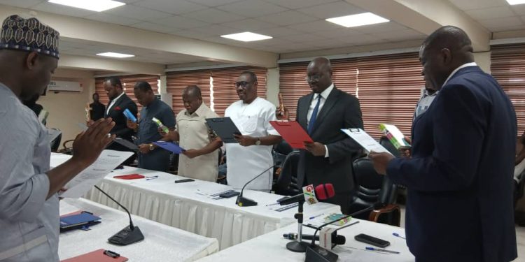 Roads Minister Agbodza Inaugurates Board of Trustees for New Road Maintenance Trust Fund