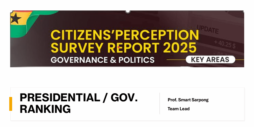 President and Government Ranking: Mahama rated higher than government in citizens’ assessment 2 Screenshot 2025 12 22 181649