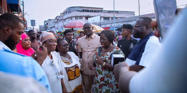 Trade Minister Calls for Fair Pricing as She Visits Okaishie and Makola Markets 1 TRADE 1