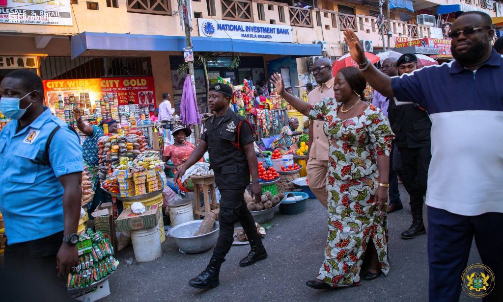 Trade Minister Calls for Fair Pricing as She Visits Okaishie and Makola Markets 3 TRADE 3