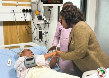 Ghana Medical Trust Fund restores hope for midwife after successful brain surgery