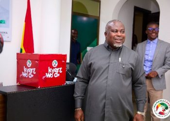 Ghana Medical Trust Fund Administrator commends GRA Commissioner-General for supporting “Kyɛre Wo Do” drive