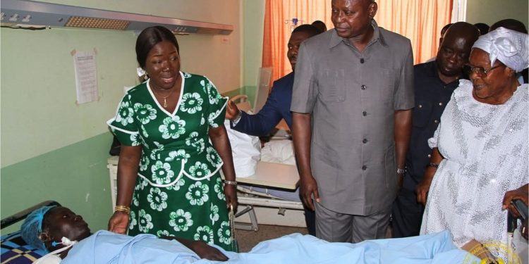 Trade And Transport Ministers Visit Injured Traders, Pledge Year-Round Tomato Production Boost 1 PPGGG