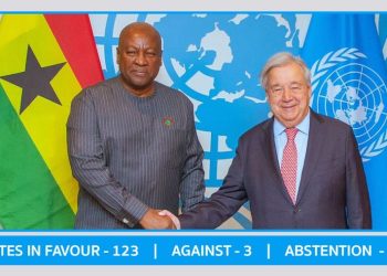 Ghana’s draft resolution on reparative justice adopted at UN