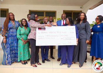 CBG Donates GHS300,000 to Support GMTF’s Heal Ghana Month Campaign