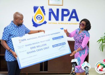 Ghana Month donation drive ends on a high note as NPA contributes GH₵1 million to the Ghana Medical Trust Fund to transform lives