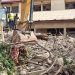 School Infrastructure Under Scrutiny as Vice President Prof. Naana Jane Opoku-Agyemang Visits Disaster Site
