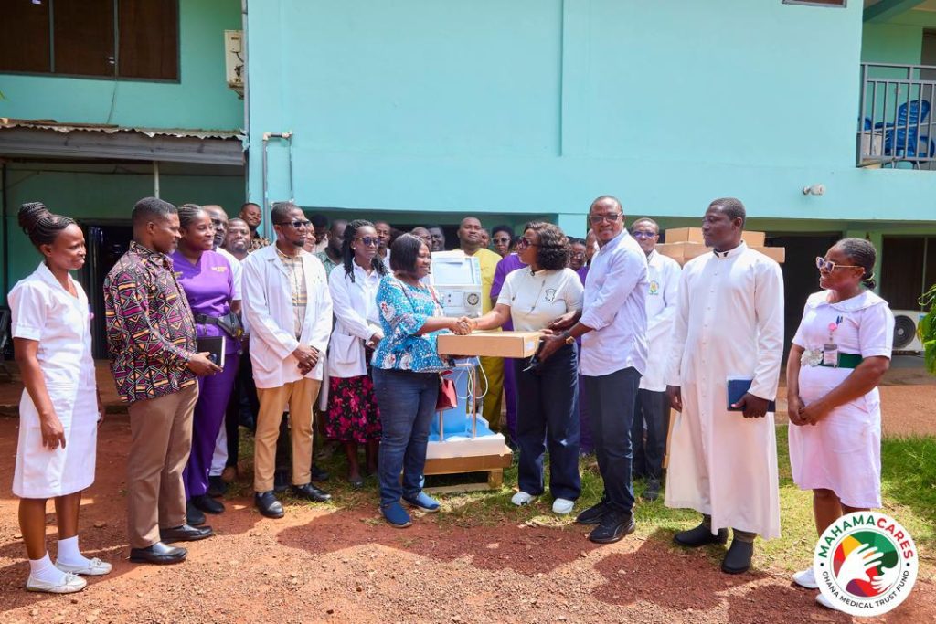 Historic Joy at Holy Family Hospital, Techiman as Ghana Medical Trust Fund Delivers First-Ever Dialysis Machines to Bono East 6 OB6