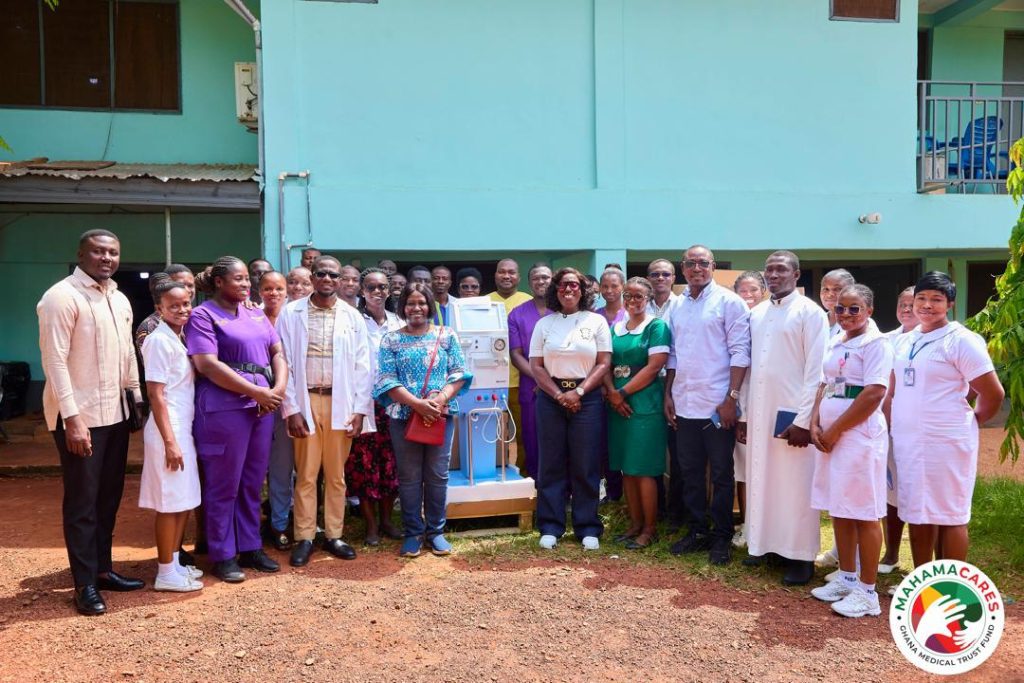 Historic Joy at Holy Family Hospital, Techiman as Ghana Medical Trust Fund Delivers First-Ever Dialysis Machines to Bono East 7 OB7