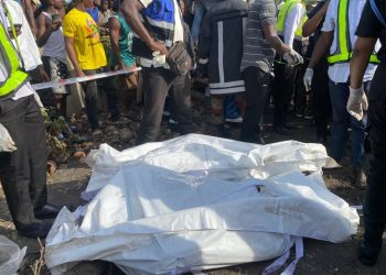Helicopter crashes in Tema, 3 feared dead