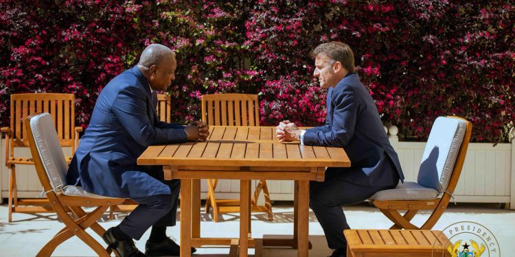 Ghana, France Hold High-Level Bilateral Talks in Paris 1 JJMM